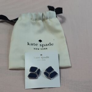 Kate Spade Navy Blue Earrings